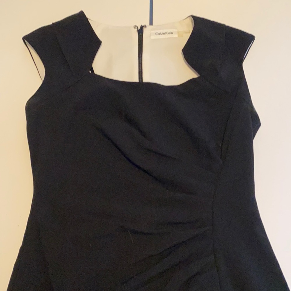 Calvin Klein Black Sheath Dress